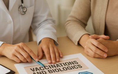 What vaccines do I need on biologics, and how do I time them?